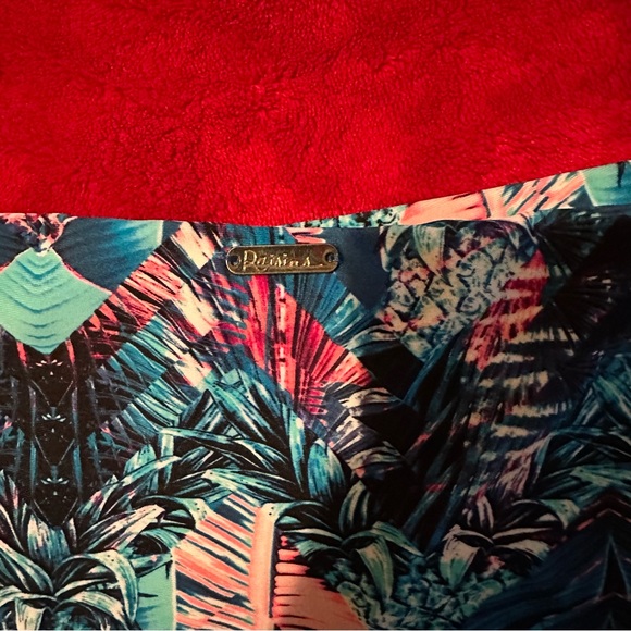 Raisins Blue and Pink Palms bikini bottoms size small!! - Picture 3 of 5